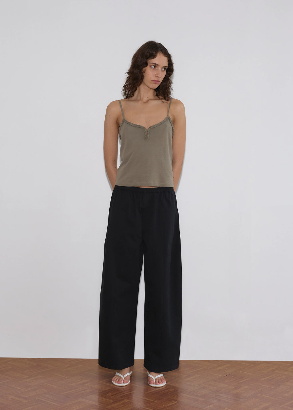 THE PLEAT PANT - BLACK