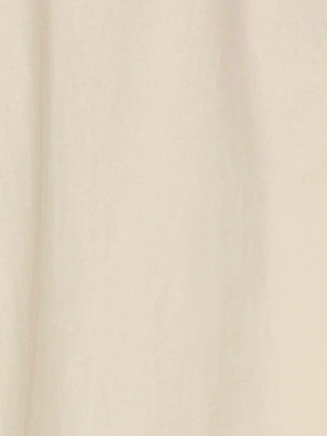 DOUBLE SEAM DRESS - BUTTER WHITE
