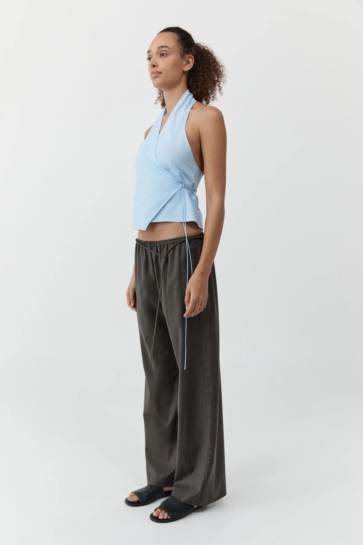 (PRE-ORDER) WOOL EVERYDAY PANTS - MULCH