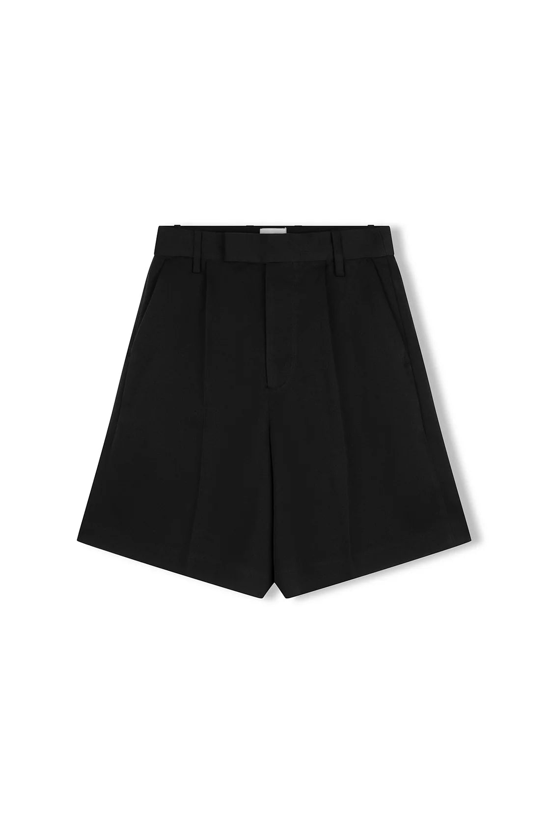 RECYCLED TAILORED SHORT - BLACK