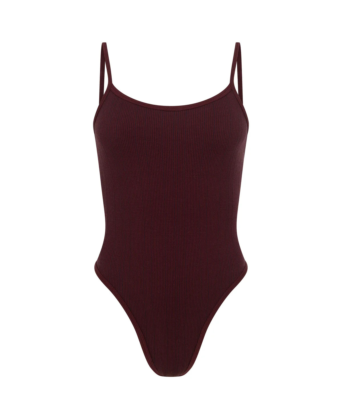 (PRE-ORDER) PINSTRIPE WOOL BODYSUIT - MULBERRY