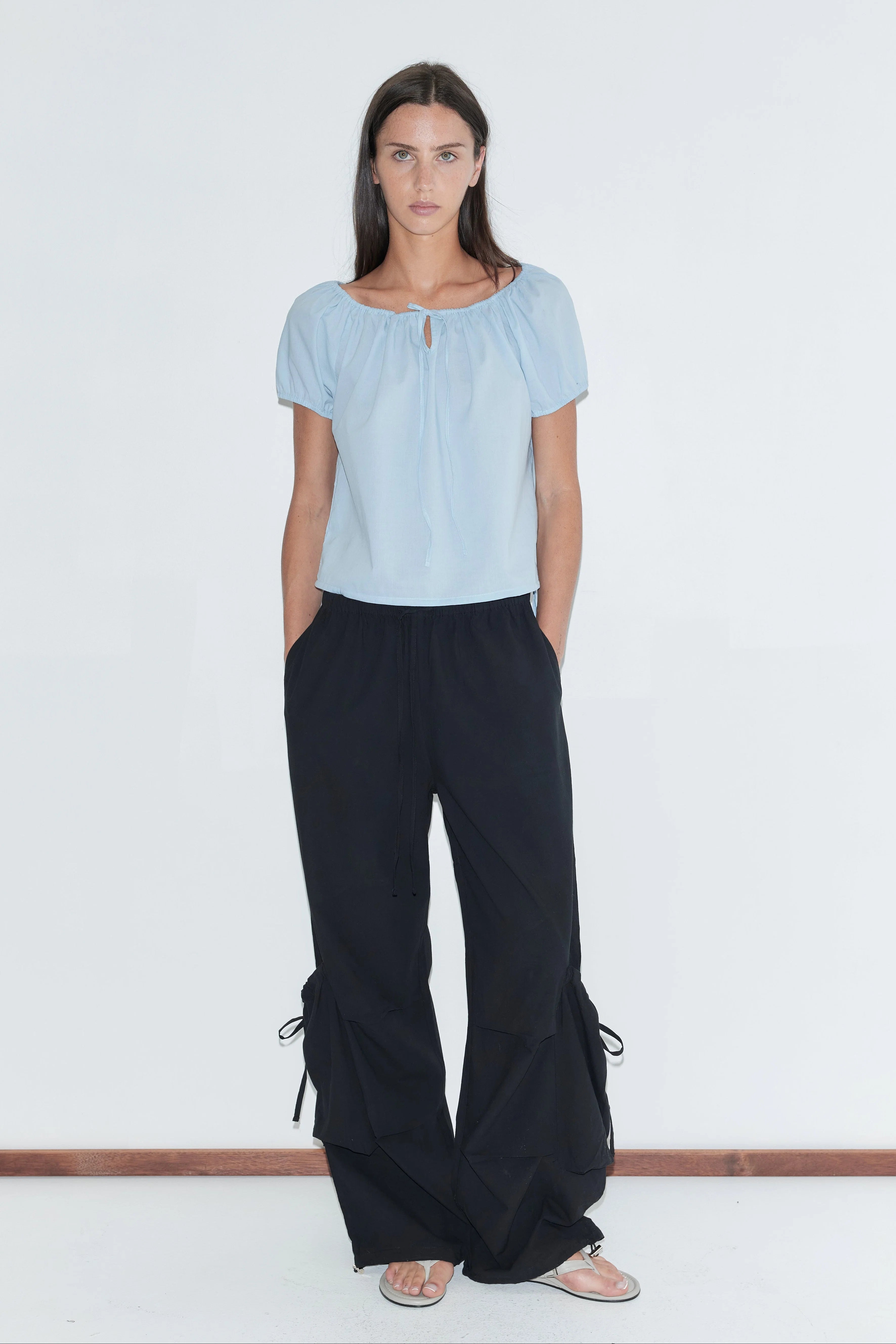 (PRE-ORDER) TIE TOP - BLUE