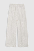 ROSLYN PANT - WASHED WHITE LEOPARD