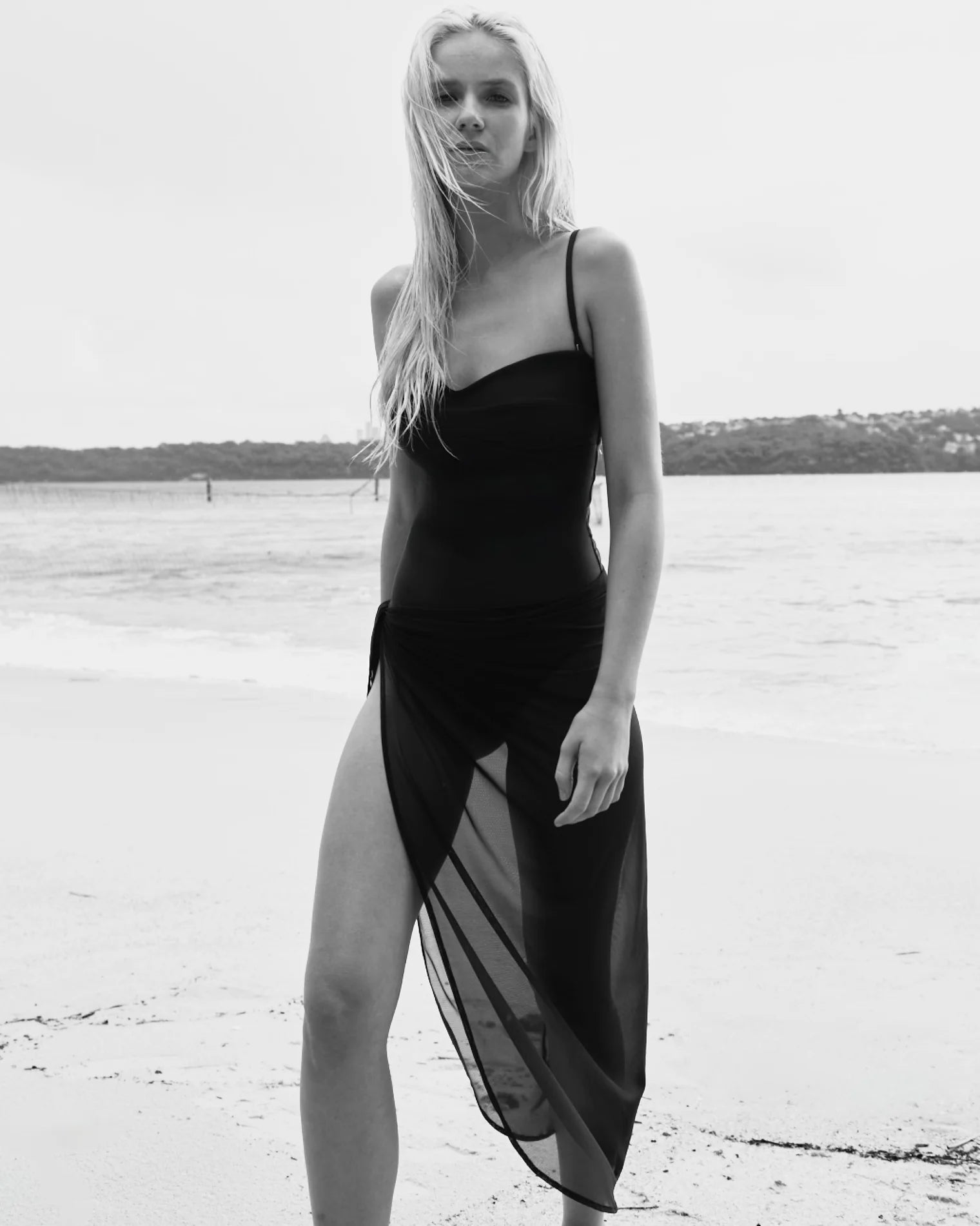 BUSTIER MAILLOT - NERO BLACK MATT