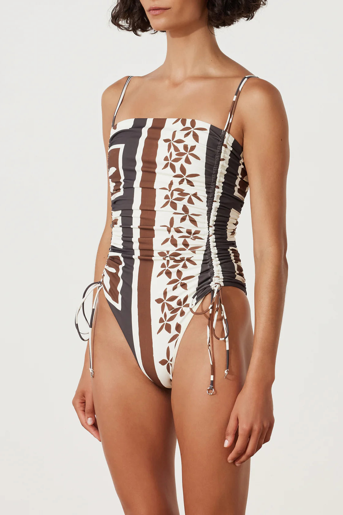 SARONG FLOWER ONE-PIECE - SARONG FLOWER