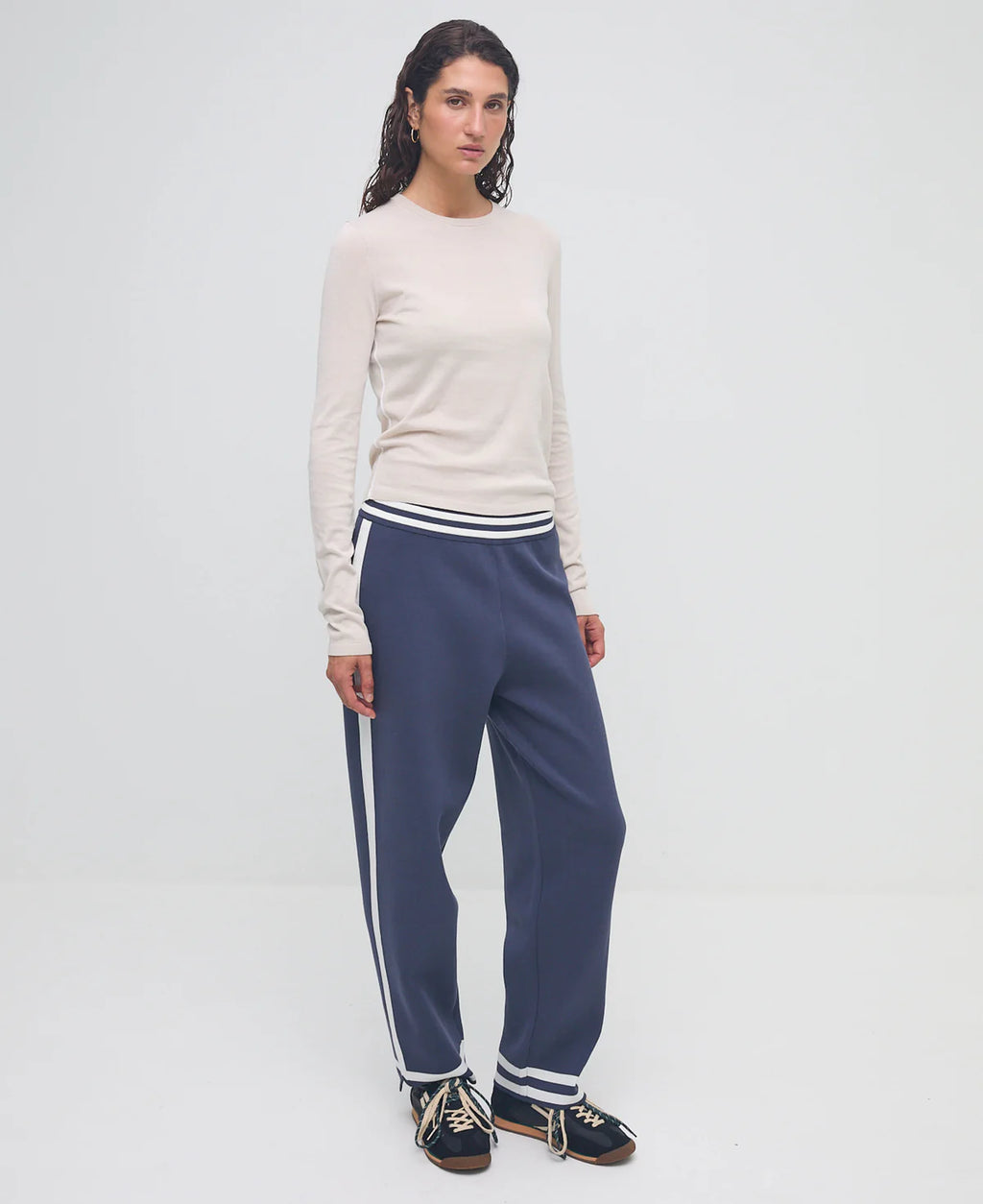 ORGANIC ROMEO TRACKPANT - NAVY
