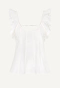 LOOSE TRACK OF TIME TOP - WHITE