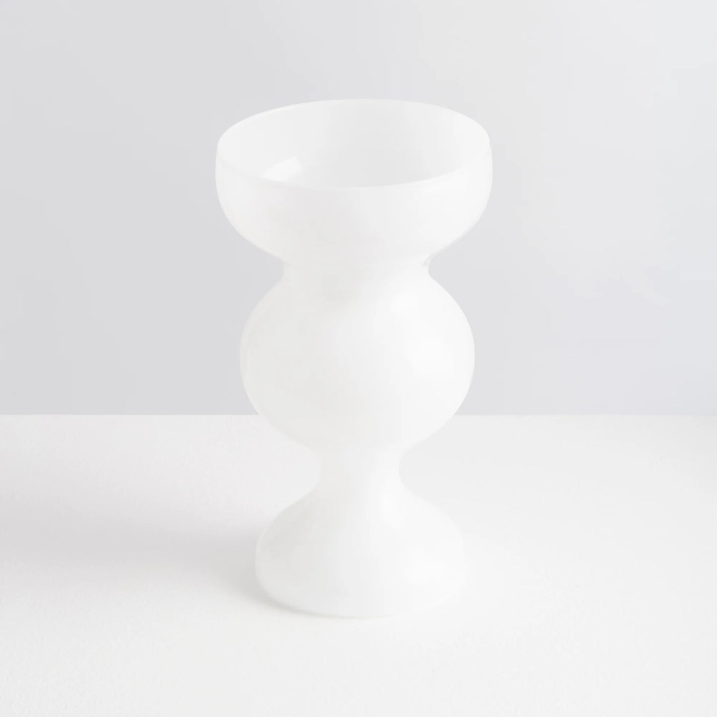 GASPARD VASE - WHITE OPAQUE