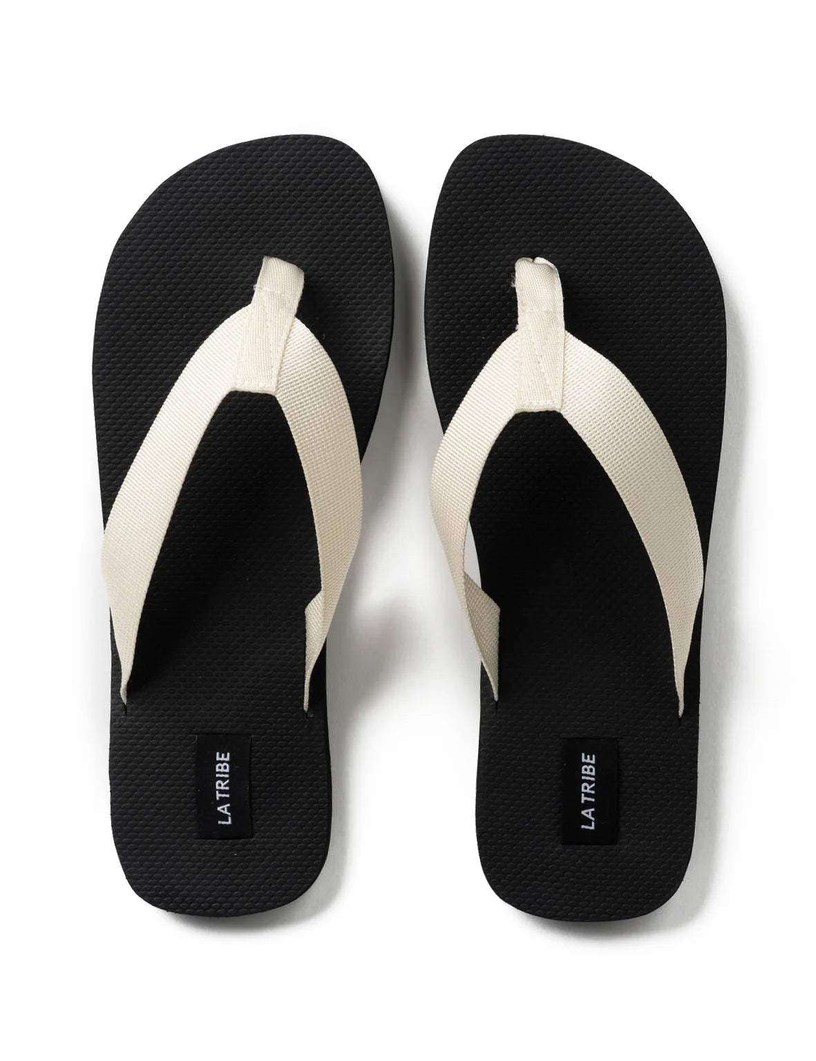 CANVAS THONG - CREAM