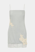 (PRE-ORDER) NORIA MINI DRESS - POWDER BLUE