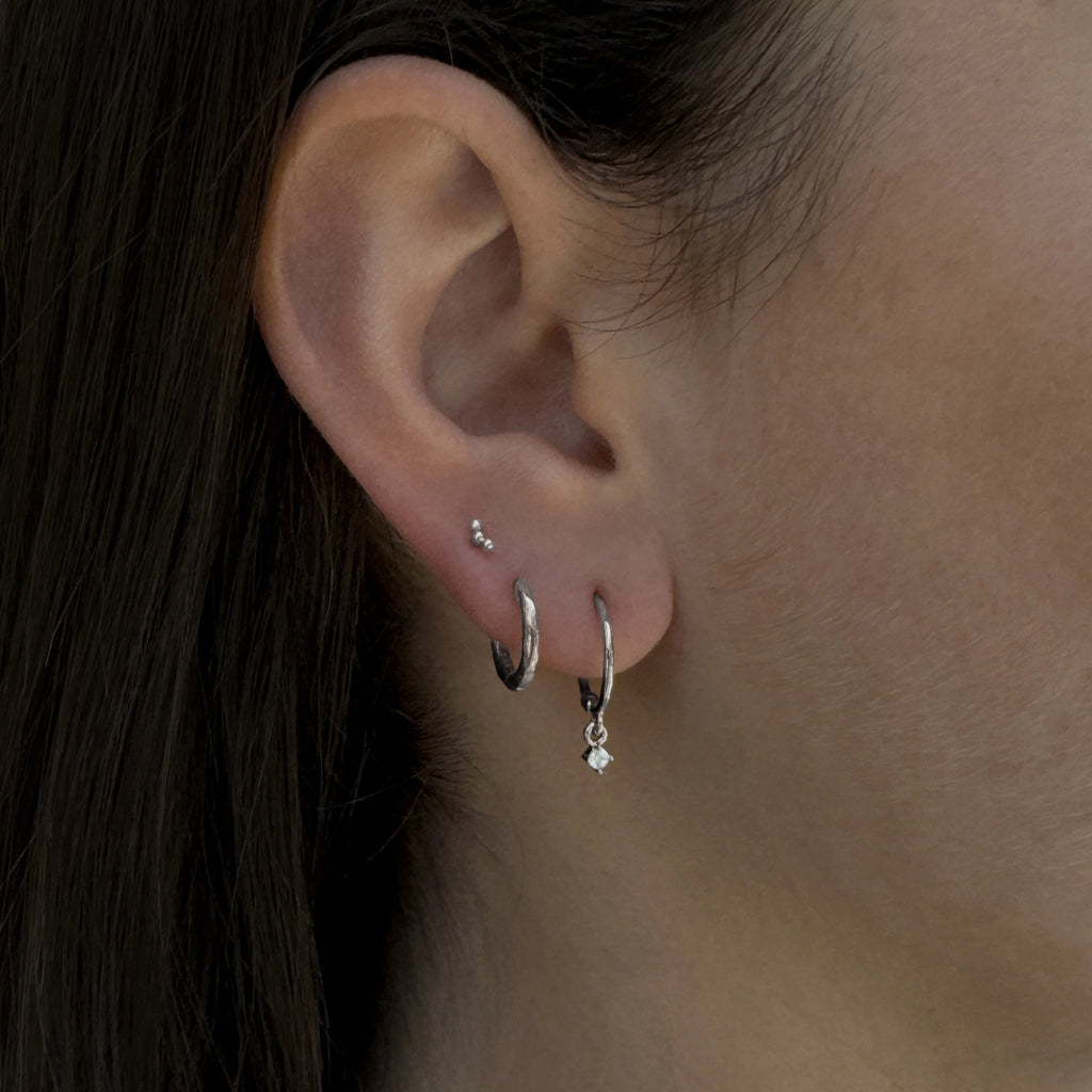 (IN STORE ONLY) ROMY FLATBACK - SILVER