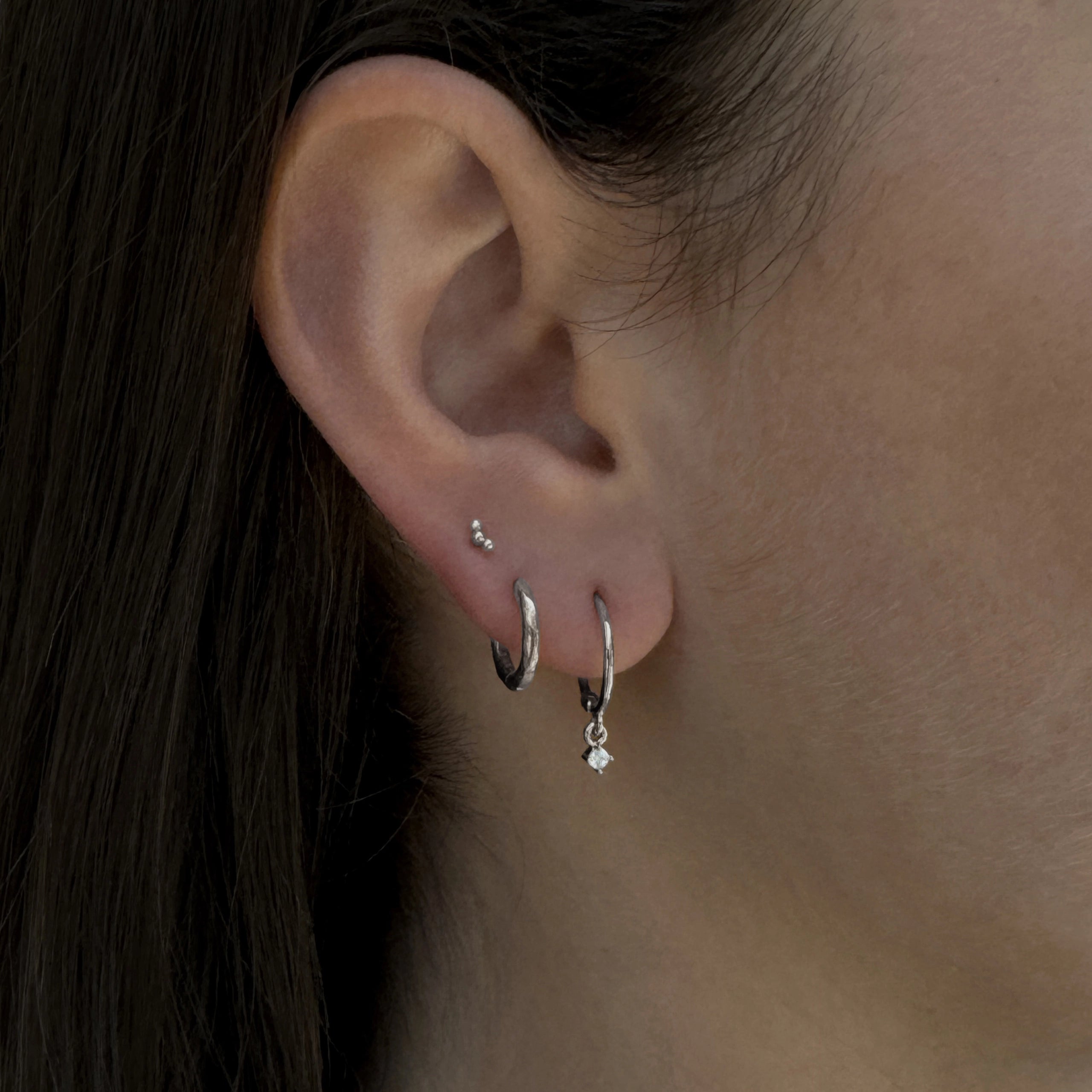 (IN STORE ONLY) ROMY FLATBACK - SILVER