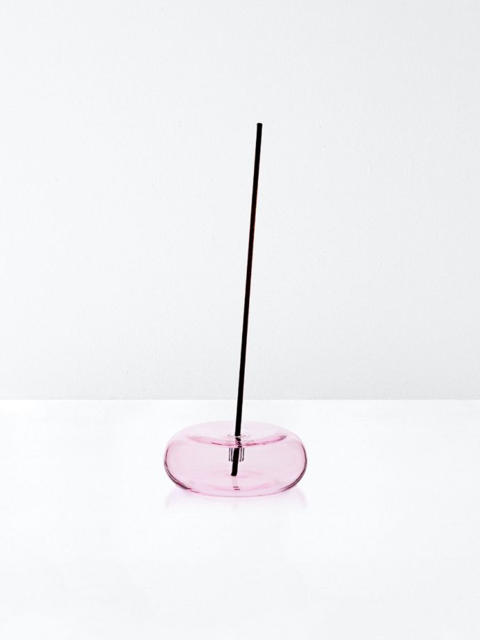 LE GALET PEBBLE INSENCE HOLDER - PINK