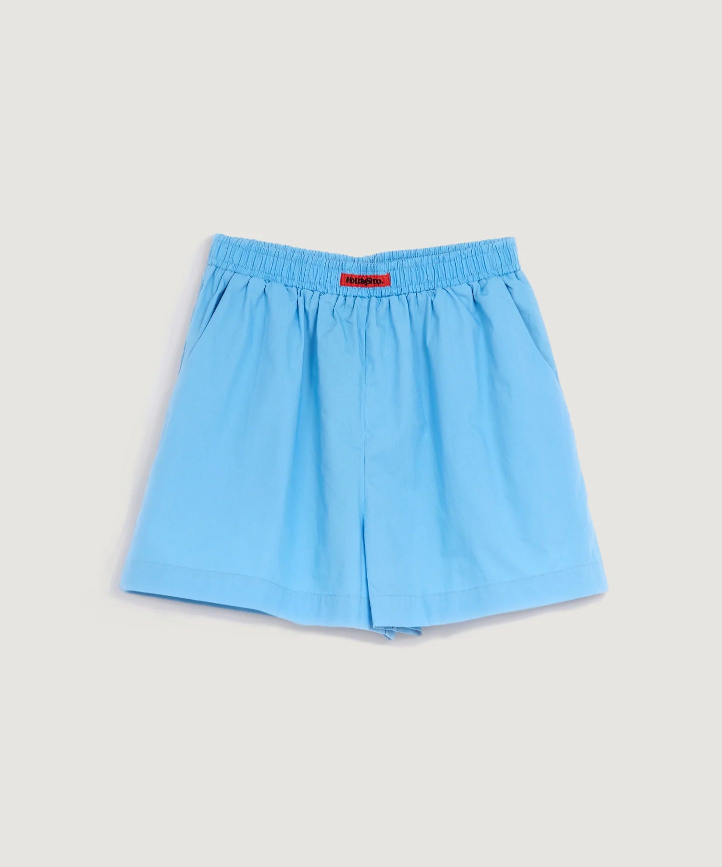 COTTON SHORTS - BLUE