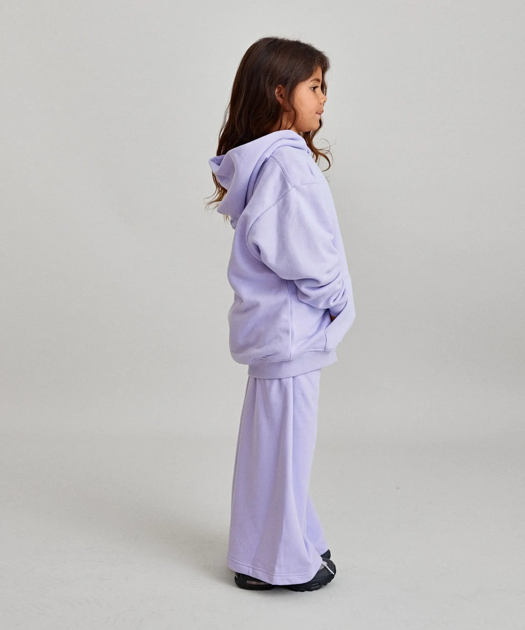 HEART HOODIE - VIOLET