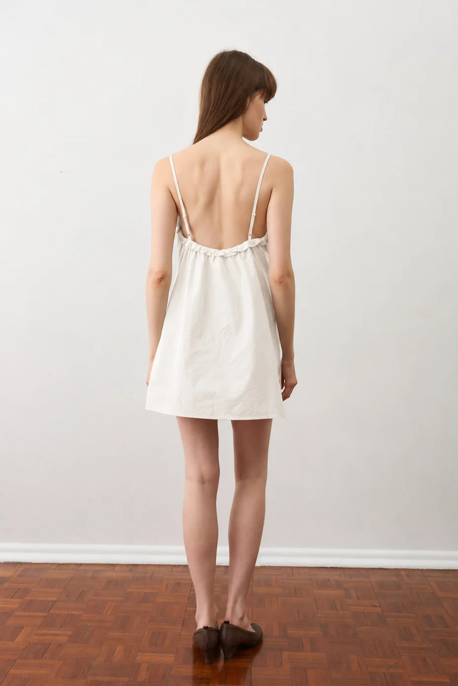 (PRE-ORDER) BIAS MINI DRESS - WHITE