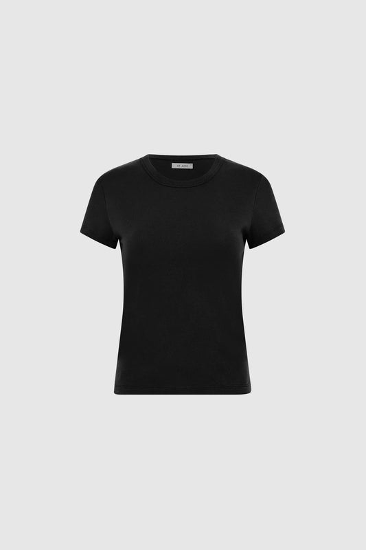 (PRE-ORDER) ORGANIC COTTON BABY TEE - BLACK