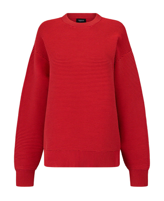 ORGANIC SONNY SWEATER 2.0 - CRIMSON