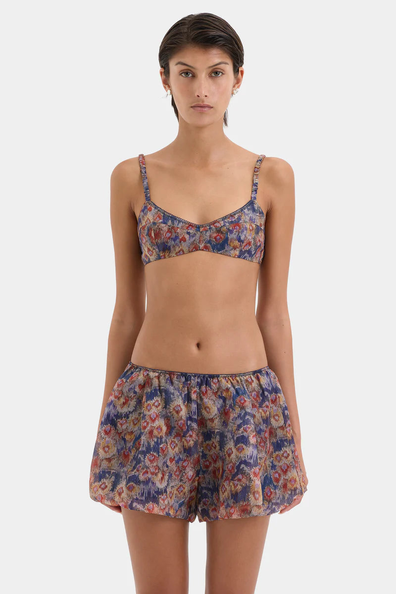 FIORE MINI SHORT - PETALO SCURO