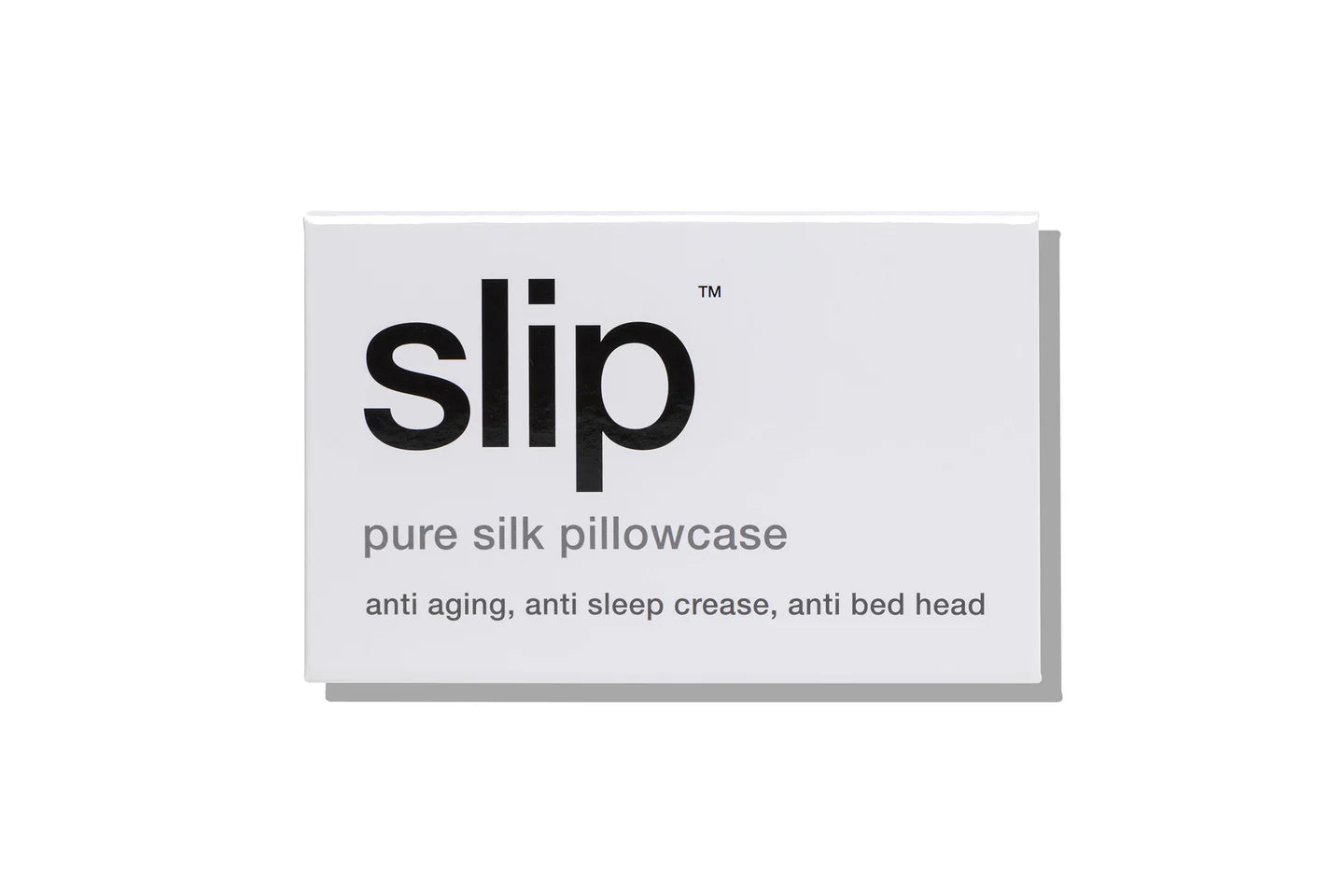 SLIP PURE SILK QUEEN PILLOWCASE - WHITE
