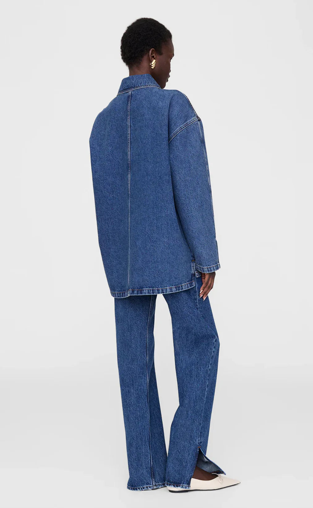 LUCA JACKET - CLEAN INDIGO DENIM
