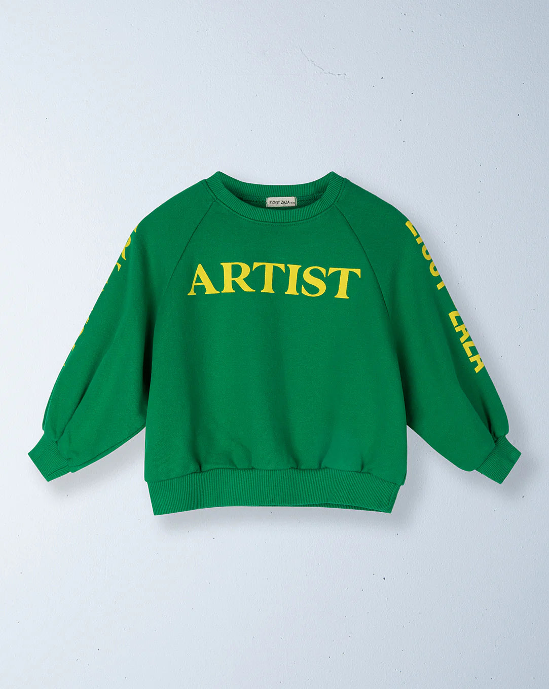ARTIST PULLOVER - BRIGHT GREEN / YELLOW