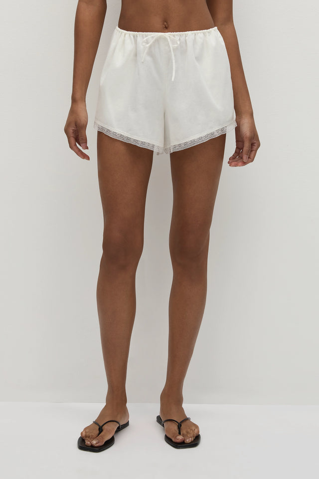 DENISE SHORT - WHITE