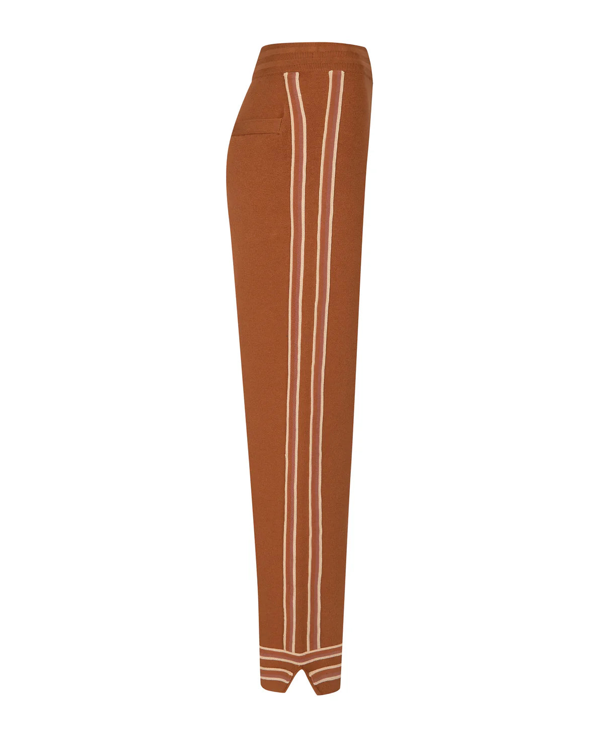 ORGANIC MOTLEY TRACK PANT - SPICE