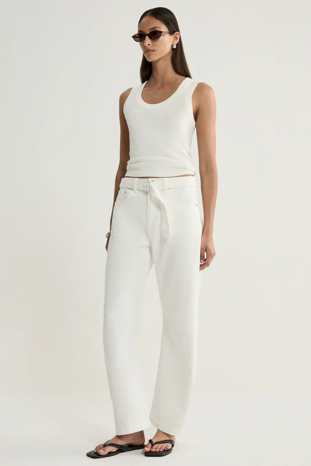 MAYFIELD DENIM PANT - WHITE