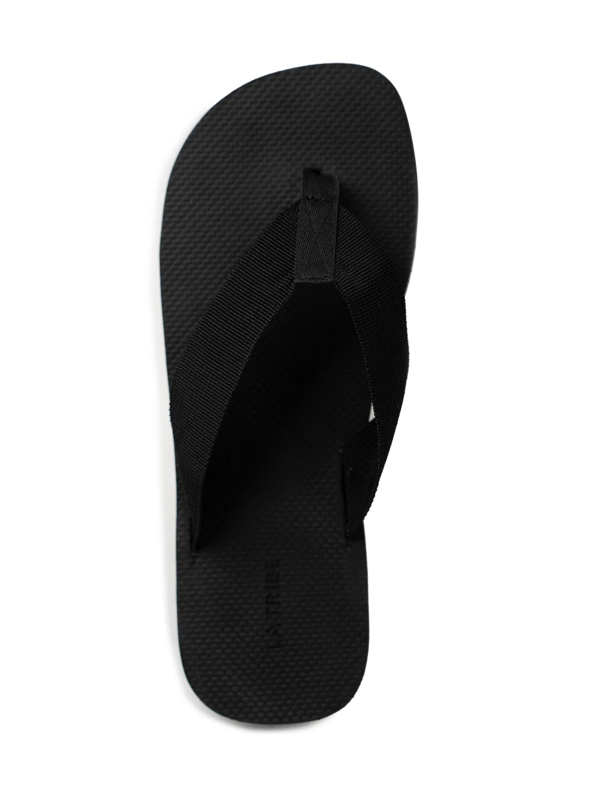 CANVAS THONG - BLACK