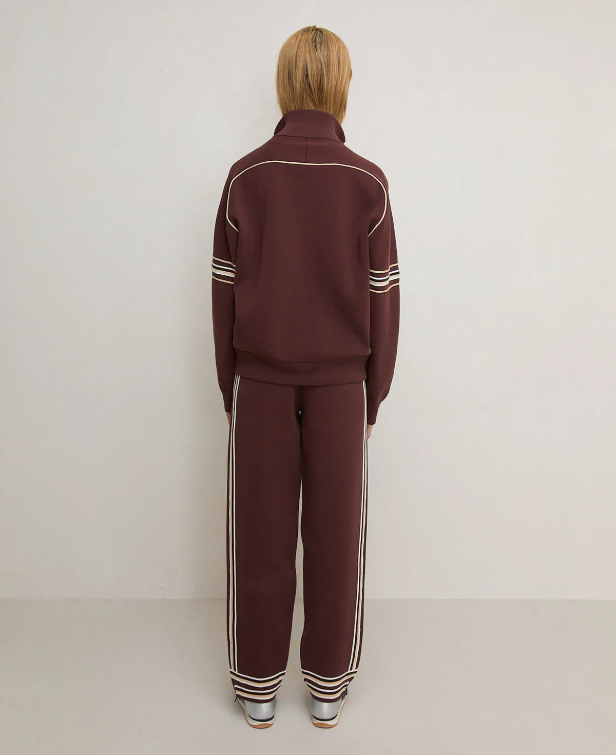 M19 ORGANIC MOTLEY TRACKPANT - ESPRESSO