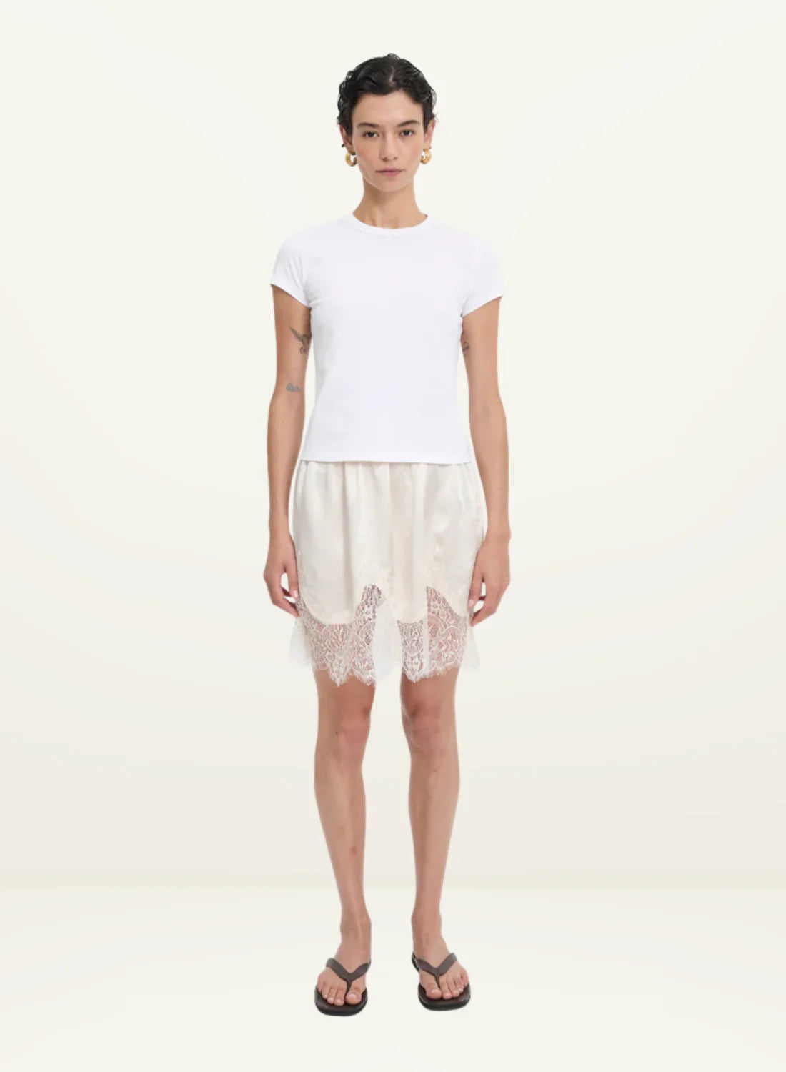 LILY SKIRT - CREAM