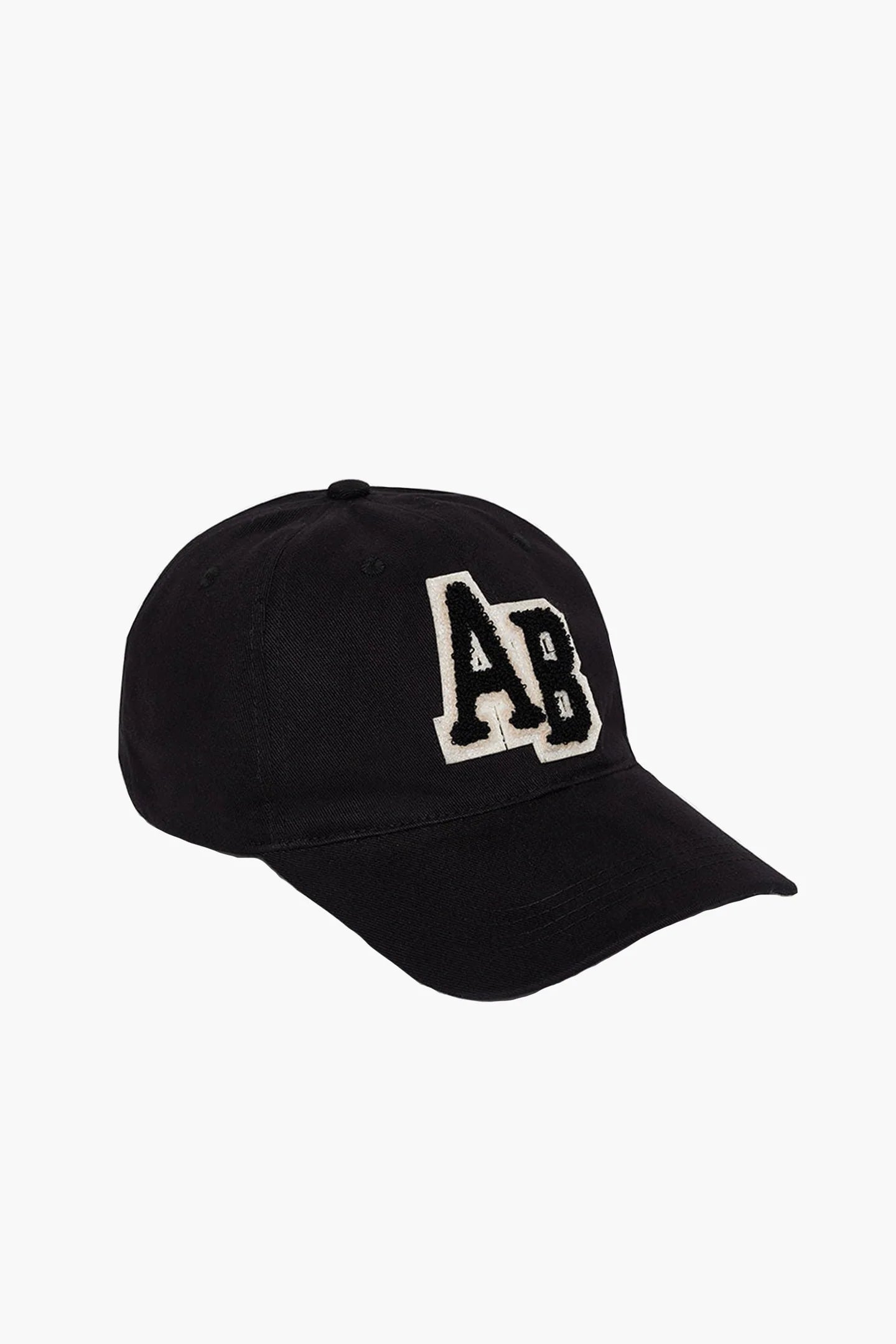 JEREMY BASEBALL CAP LETTERMAN - BLACK