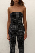 FAITHFULL THE BRAND PETRO TOP - LOLA POLKA DOT
