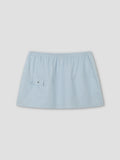 POCKET SKIRT - LAKE BLUE STRIPE