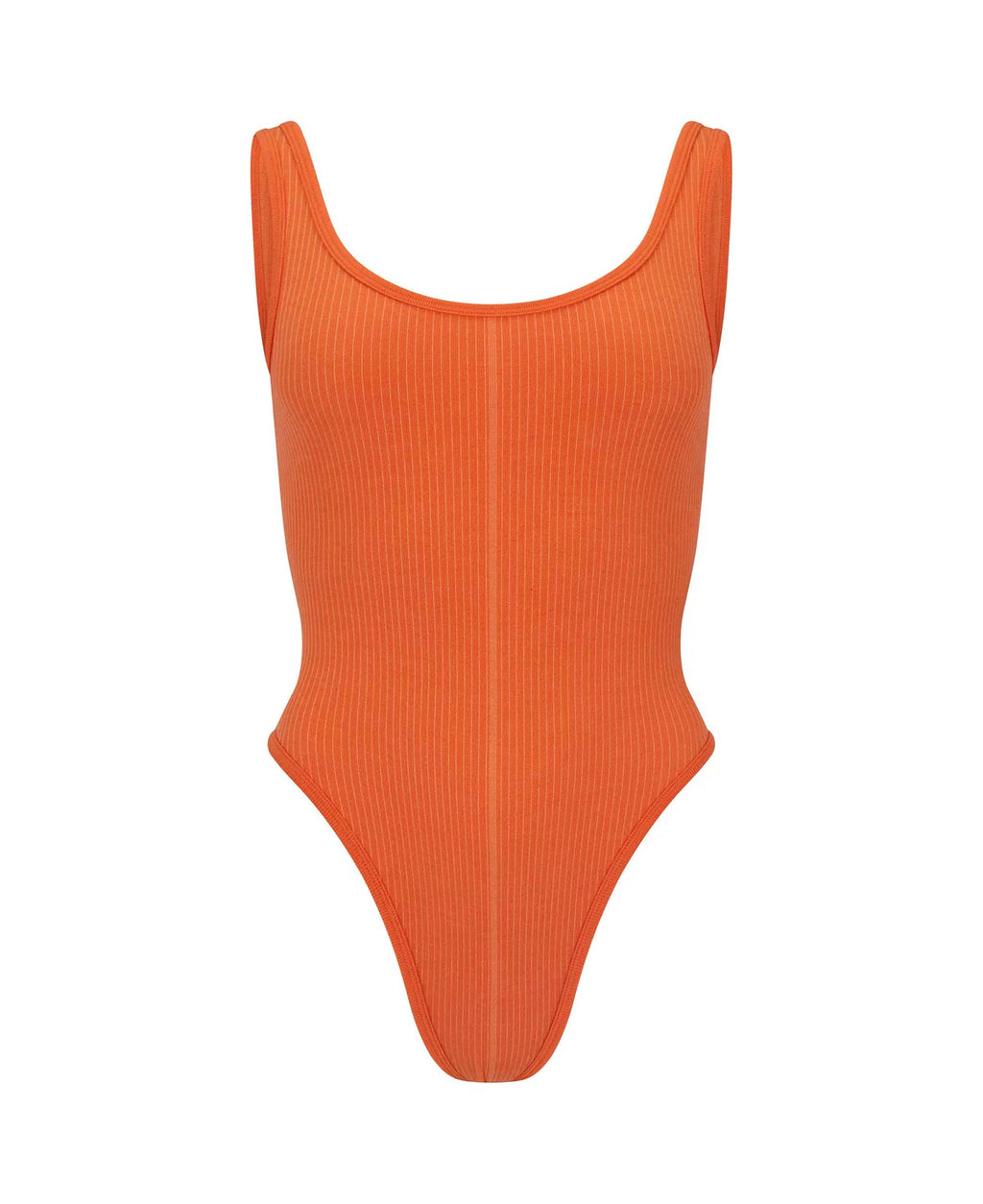 M19 CLASSIC WOOL BODYSUIT - PAPAYA