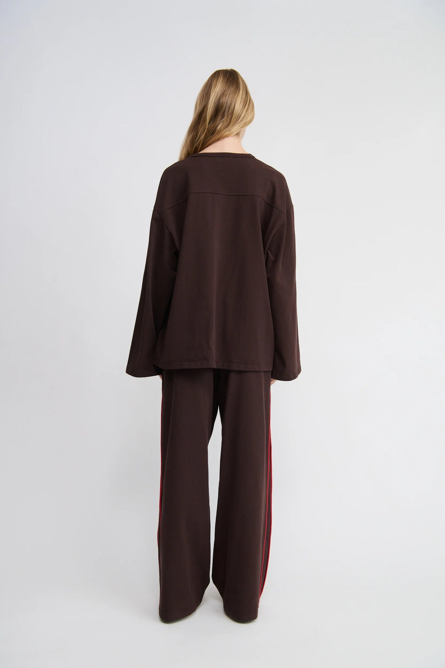 ISOLA LONGSLEEVE TEE - CHOCOLATE
