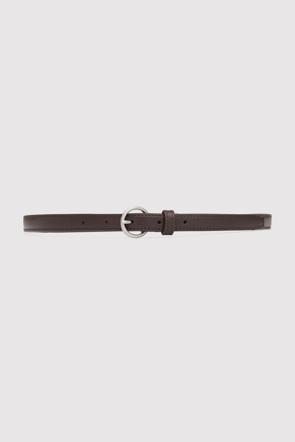 MINIMAL SLIM BELT - COFFEE