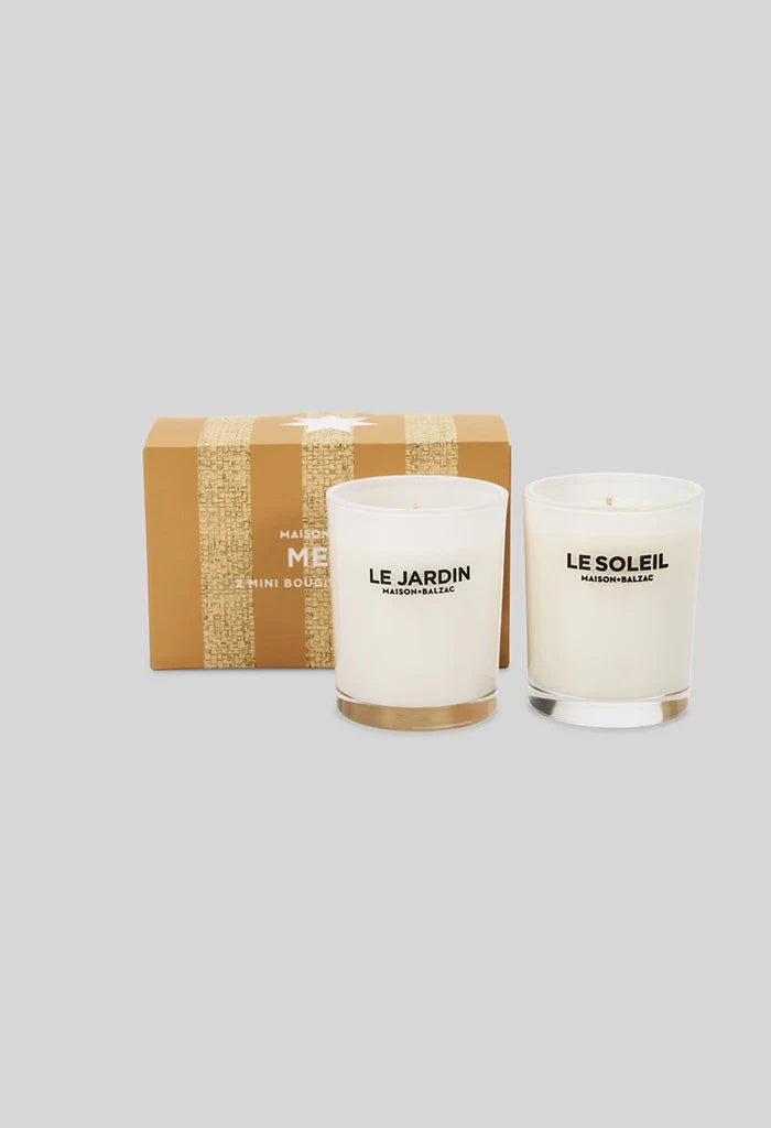 CANDLE DUO SET - MERCI