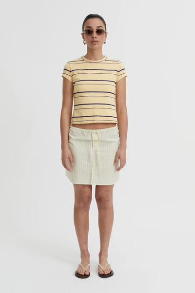 (PRE-ORDER) CALYPSO SKIRT - BUTTER