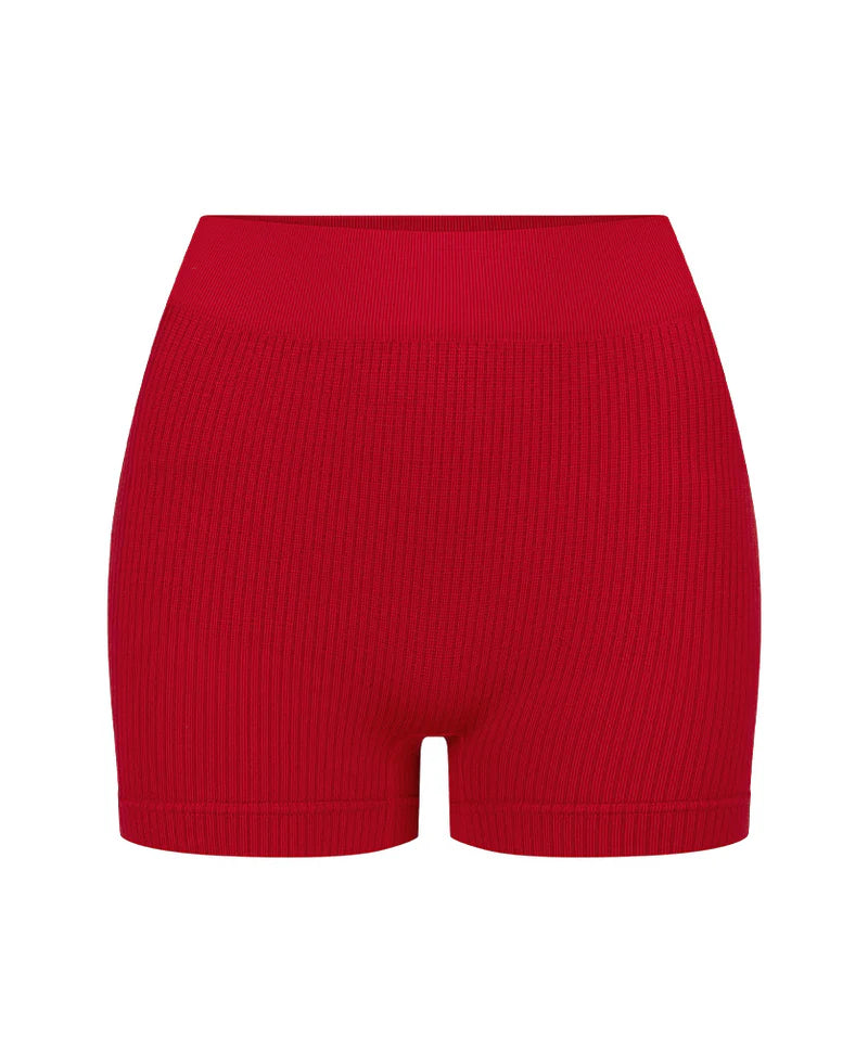 CLASSIC WOOL MICRO SHORT - CRIMSON