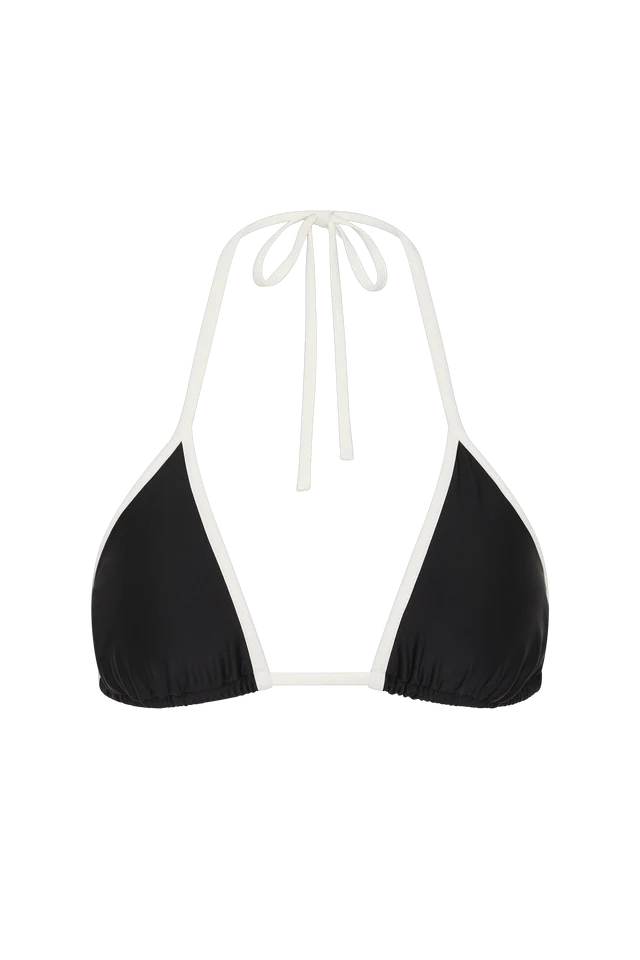 (PRE-ORDER) VALDIR BIKINI TOP - BLACK MILK