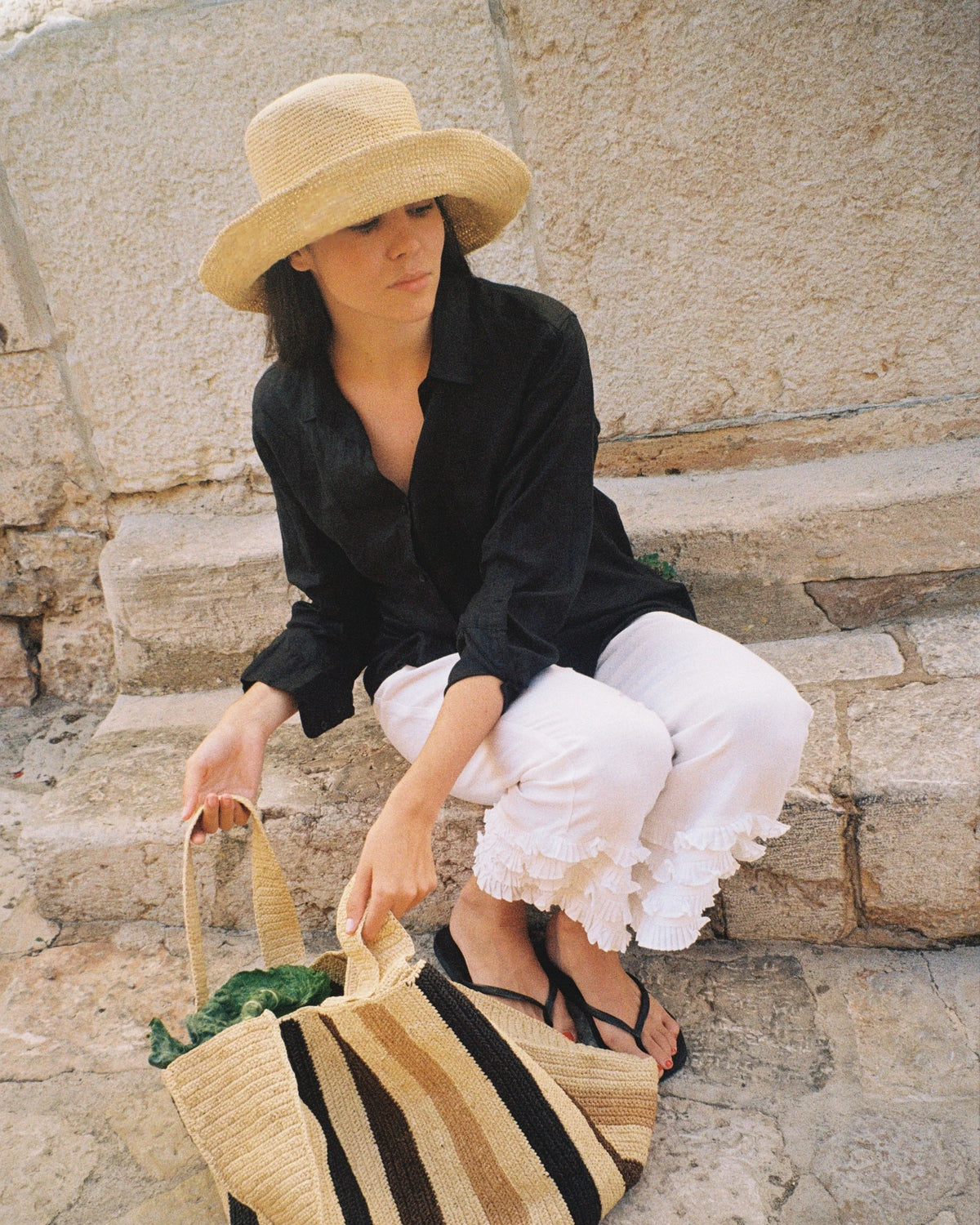 RAFFIA SUNHAT - NATURA
