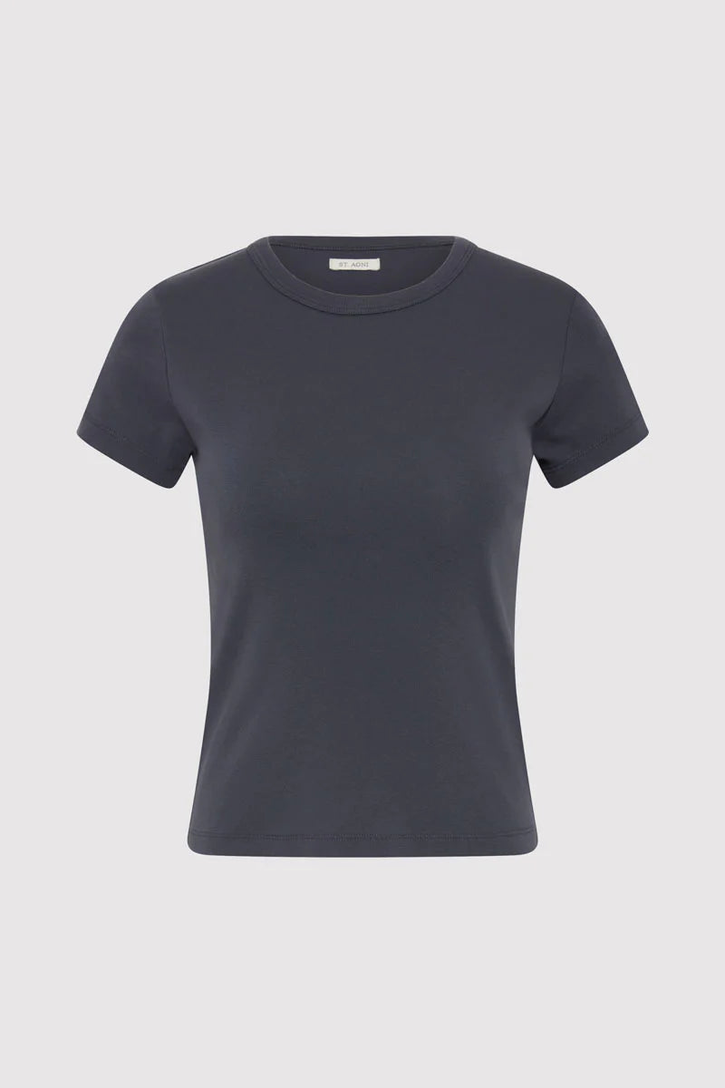 ORGANIC COTTON BABY TEE - STORM
