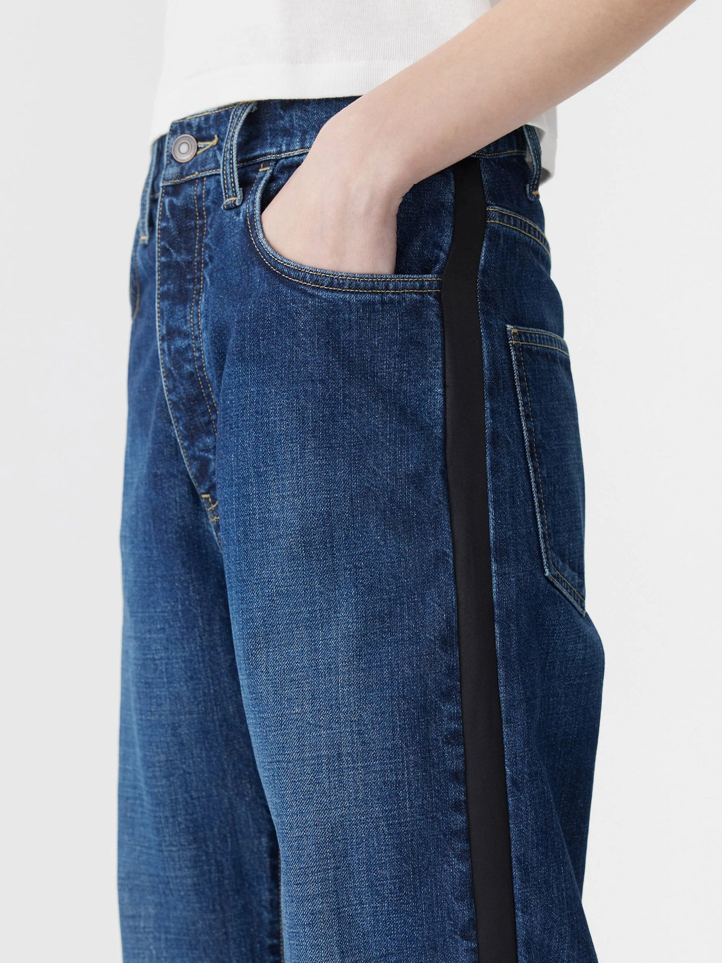 SLOUCH TUXEDO JEAN - WORN INDIGO