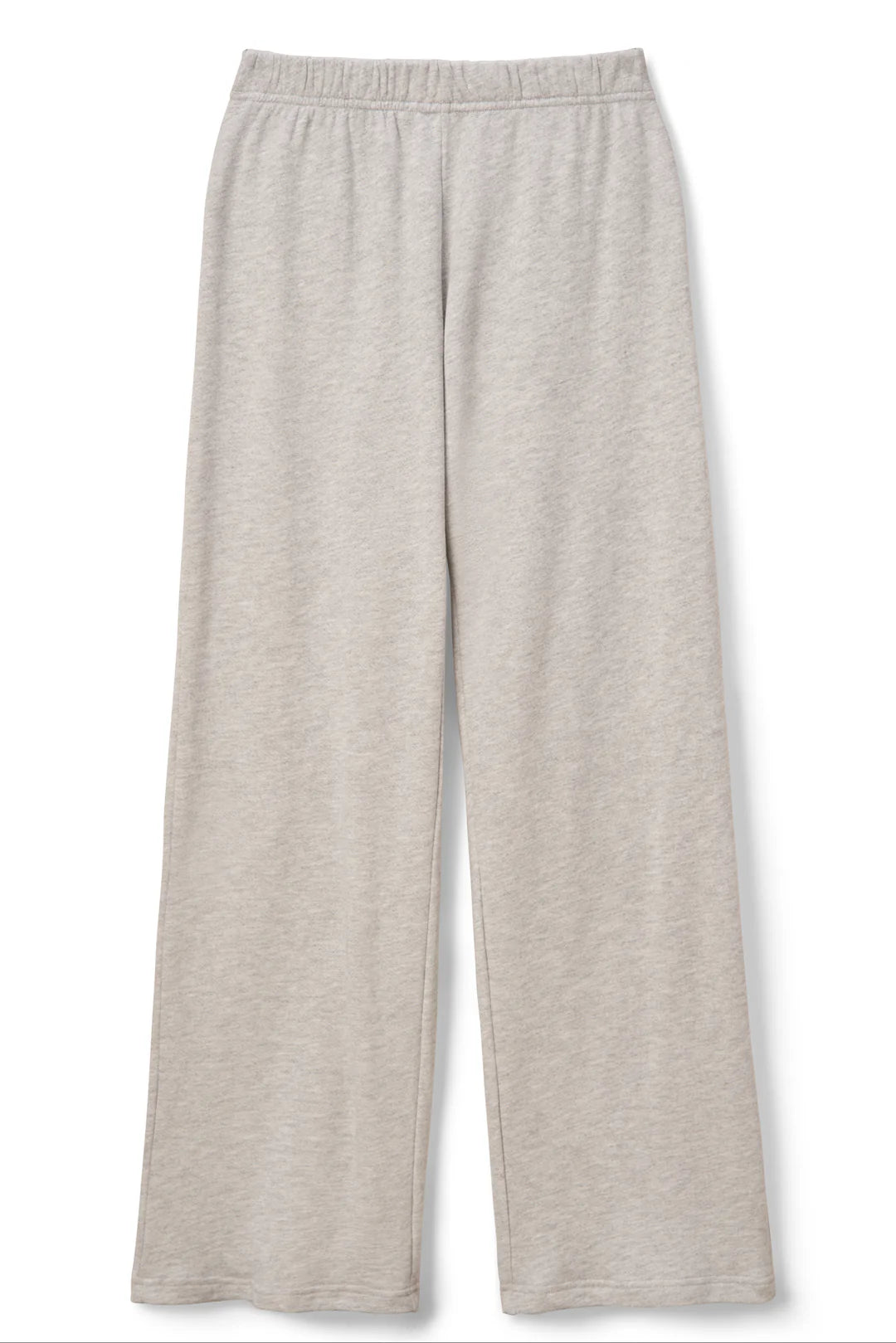 NORA FRENCH TERRY PANT - HEATHER GREY