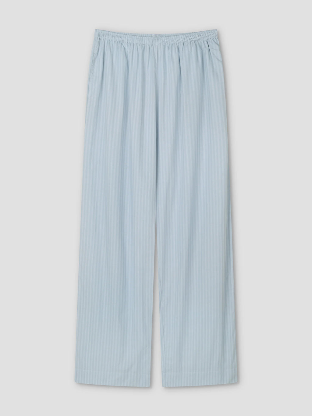 THE EASE TROUSER - LAKE BLUE STRIPE