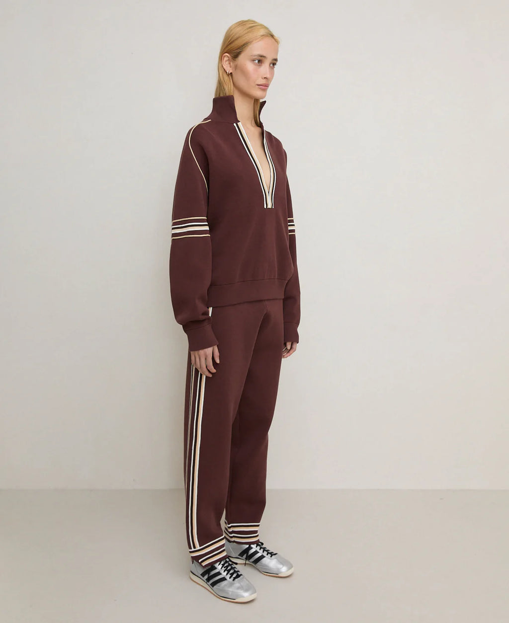 M19 ORGANIC MOTLEY TRACKPANT - ESPRESSO