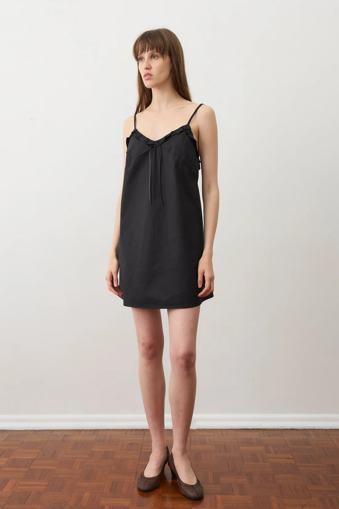 (PRE-ORDER) BIAS MINI DRESS - BLACK