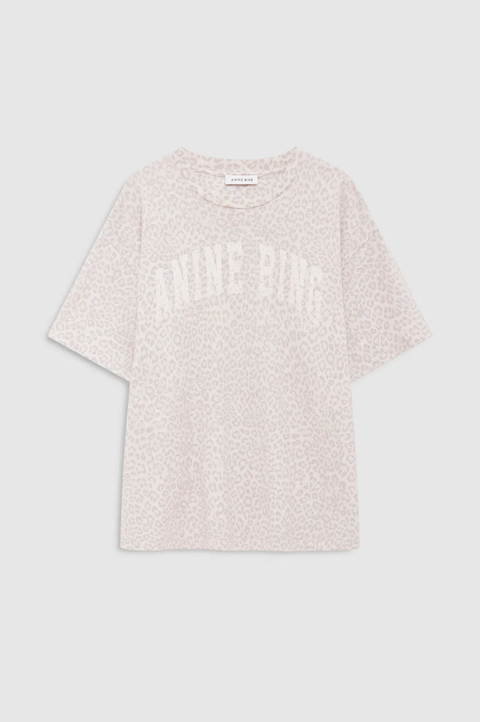 CADE TEE ANINE BING - WHITE WASHED LEOPARD